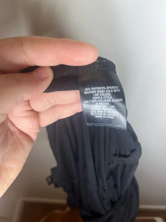 Mossimo Supply Co. Black Sleeveless Romper - Picture 8 of 9